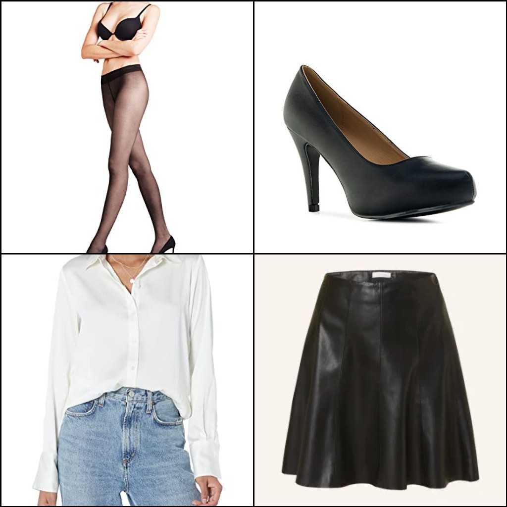 Black & White Business Outfit