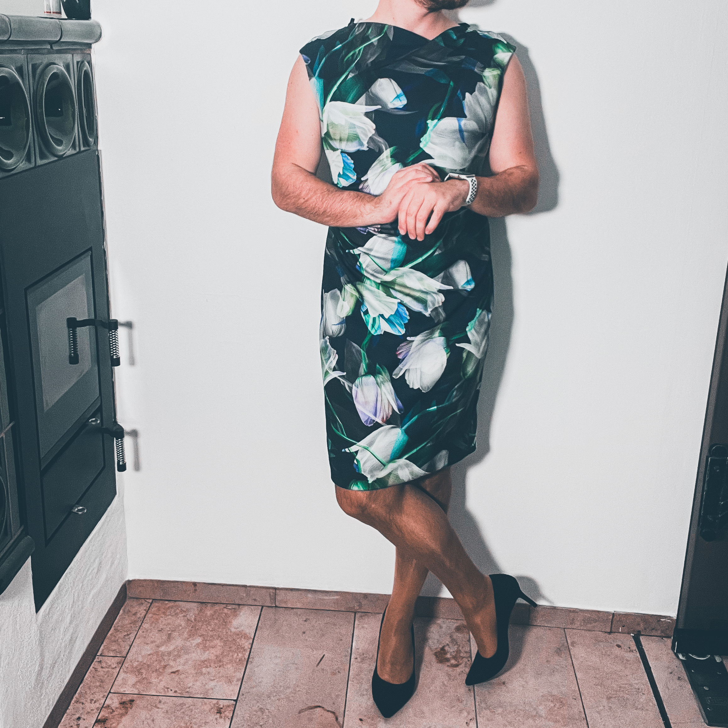 Blumenprint Etuikleid SWING Dress