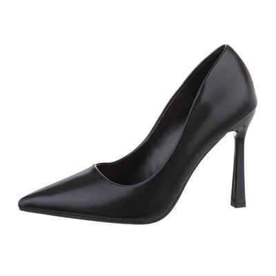  Damen Abendschuhe Elegant High-Heel-Pumps Pfennig-/Stilettoabsatz High Heel Pumps in Schwarz