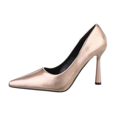  Damen Abendschuhe Elegant High-Heel-Pumps Pfennig-/Stilettoabsatz High Heel Pumps in Roségold
