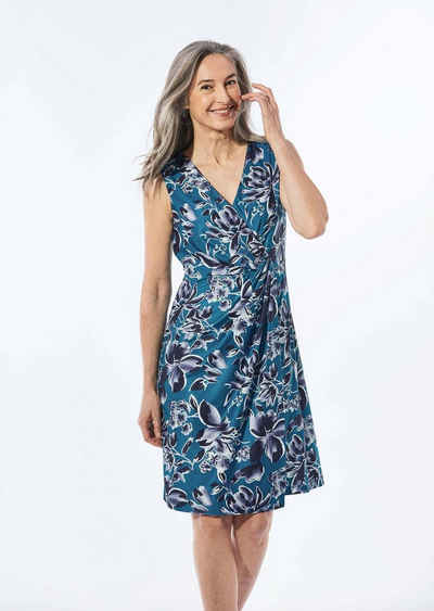  Abendkleid Kleid in Wickeloptik