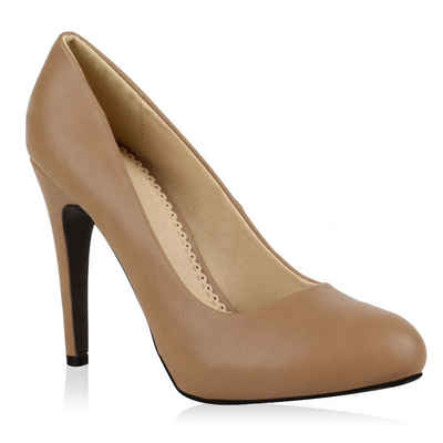  70696 SM 8109-P[SY][SM] Damen Pumps High-Heel-Pumps Bequeme Schuhe
