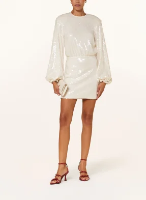 ROTATE Kleid mit Pailletten