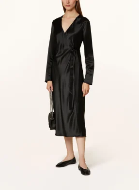 MRS & HUGS Wickelkleid aus Satin