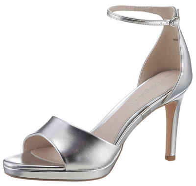  RONJA Sandalette, Sommerschuh, Abendschuh, Stilettoabsatz, mit Memory Foam Innensohle
