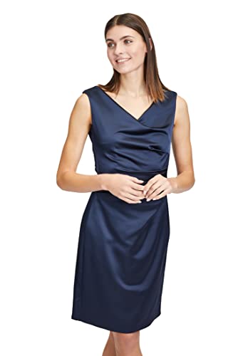 Vera Mont Damen Business-Etuikleid mit Raffung Night Sky,44