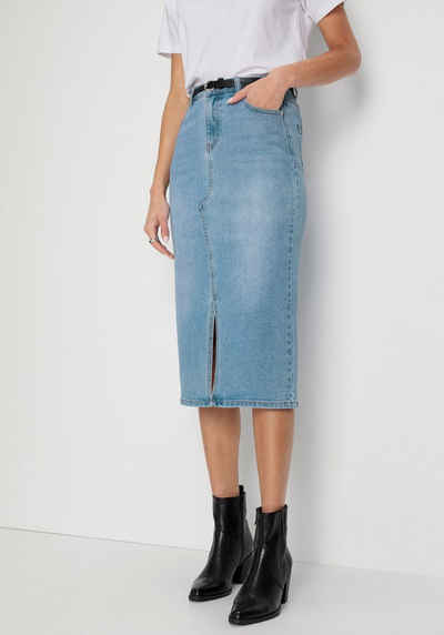  Midirock mit Schlitz vorne - NEUE KOLLKETION buy