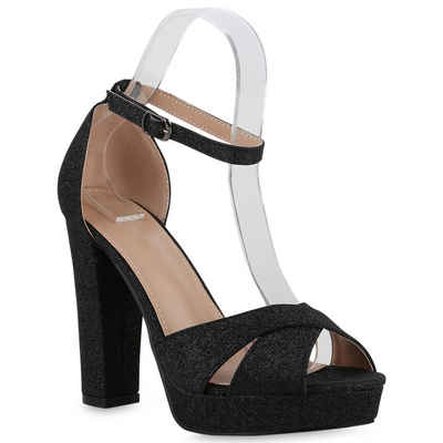  840097 High-Heel-Sandalette Bequeme Schuhe