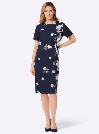  Etuikleid Druckkleid
