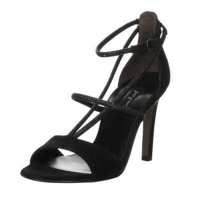  Sandalette Fußbett Bequem Freizeit Glitzerdetails Riemchensandale Veloursleder buy