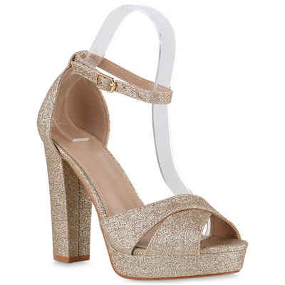  840097 High-Heel-Sandalette Bequeme Schuhe
