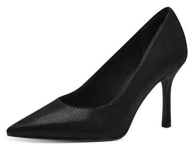  High-Heel-Pumps, Stilettoabsatz, Abendschuh, Partyschuh mit edlem Glanz-Effekt