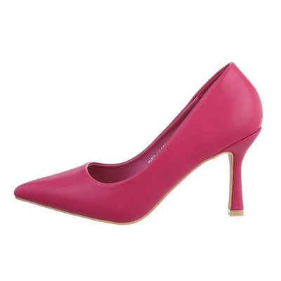  Damen Abendschuhe Elegant High-Heel-Pumps Pfennig-/Stilettoabsatz High Heel Pumps in Pink