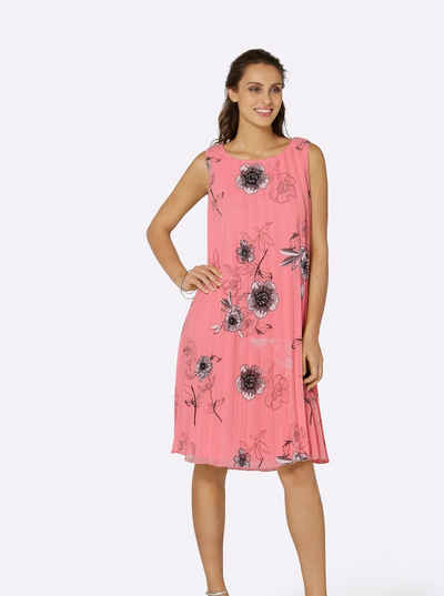  Etuikleid Plisseekleid