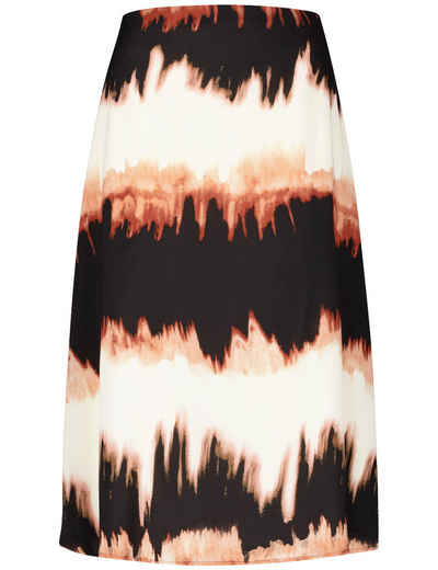  Maxirock Ausgestellter Midirock mit Print buy
