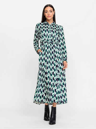  Etuikleid Druck-Kleid