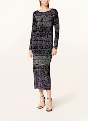 oui Strickkleid mit Glitzergarn