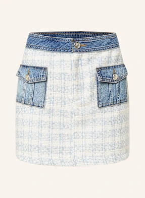 LIU JO Tweed-Rock mit Glitzergarn buy