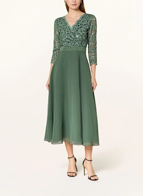 SWING Cocktailkleid mit 3/4-Arm und Spitze buy