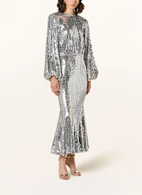 ROTATE Kleid mit Pailletten
