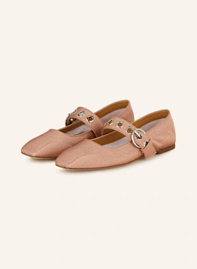 Aeyde Mary-Jane-Ballerinas UMA EYELET GROSGRAIN buy
