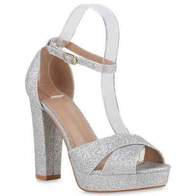  840097 High-Heel-Sandalette Bequeme Schuhe