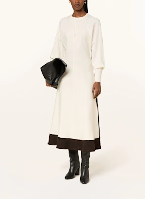 REISS Kleid im Materialmix