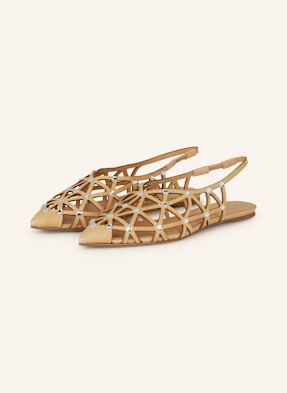 CARRANO Ballerinas mit Schmucksteinen buy