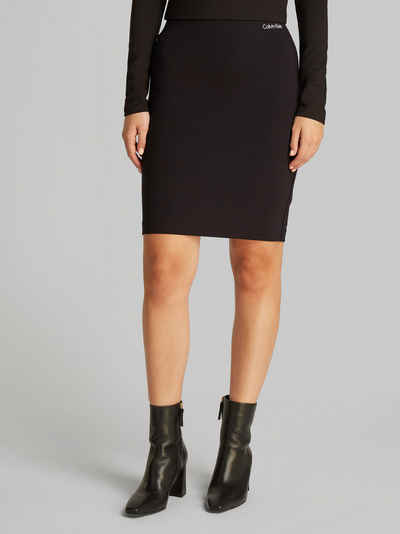  Bleistiftrock MILANO LOGO ELASTIC SKIRT mit Logodruck