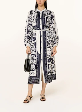 IVI collection Hemdblusenkleid aus Leinen buy