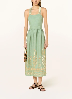 Greek Archaic Kori Kleid FEATHER aus Leinen buy