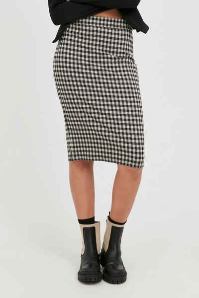  Bleistiftrock IHKATE CHECKY SK - 20114646 Knielanger Bleistiftrock mit modernem Muster buy