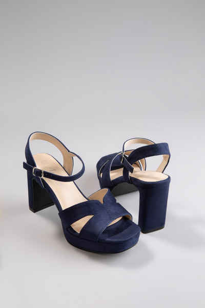  High-Heel-Sandalette, Sommerschuh, Abendsanale, Plateau - NEUE KOLLEKTION