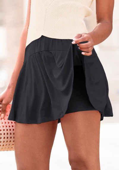  Hosenrock, Skort, Rock inklusive Hose, Basic