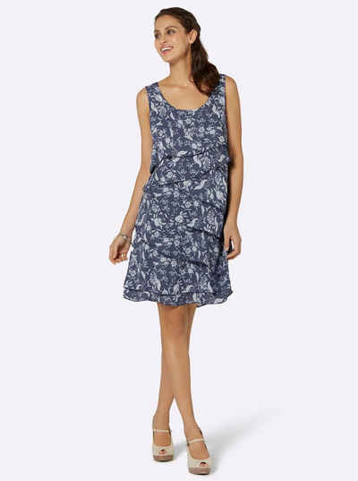  Etuikleid Druckkleid