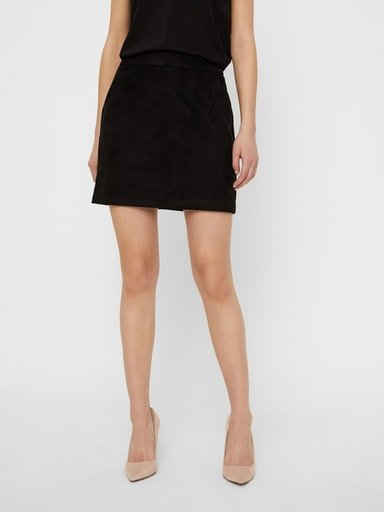  Lederimitatrock VMDONNADINA FAUXSUEDE SHORT SKIRT