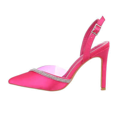  Damen Abendschuhe Elegant High-Heel-Pumps Pfennig-/Stilettoabsatz High Heel Pumps in Pink