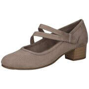 Jana Spangenpumps Damen grau grau