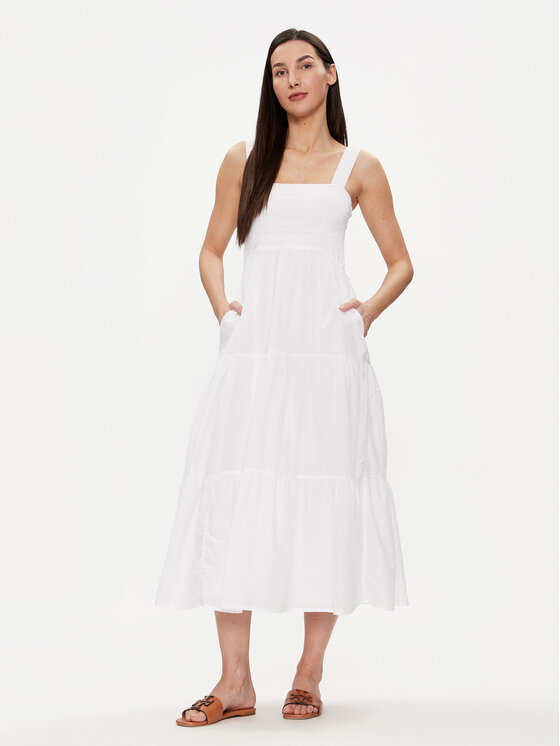 Seafolly Sommerkleid 54865-DR Weiß Regular Fit