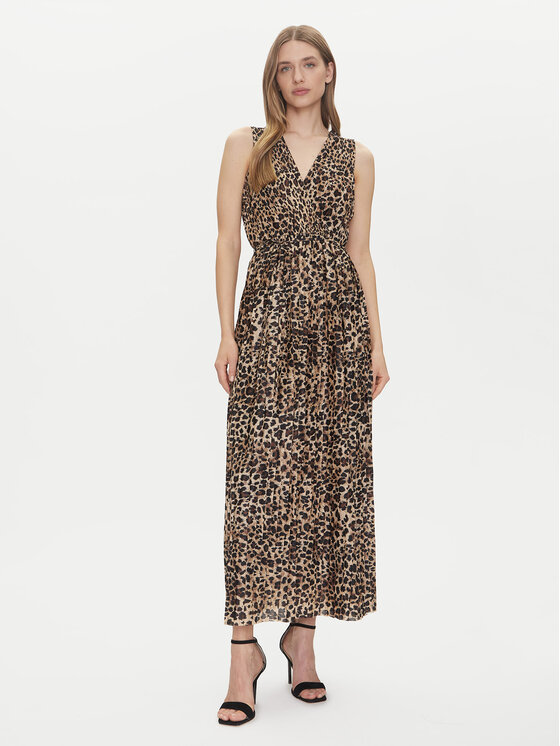 ONLY Coctailkleid Elema 15227247 Braun Regular Fit