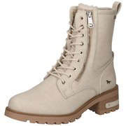 Mustang Schnürstiefelette Damen beige beige
