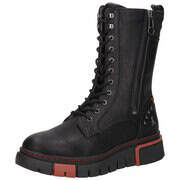 2Go Fashion Schnürstiefelette Damen schwarz schwarz