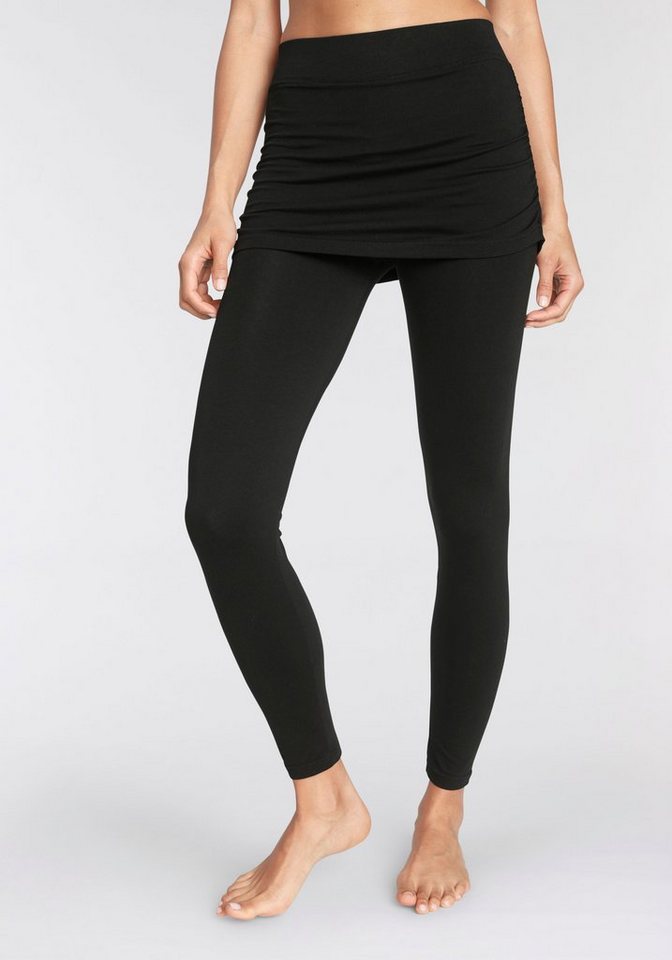 Vivance Active by Lascana Leggings mit angenähtem Rock