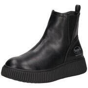 Dockers Stiefelette Damen schwarz schwarz