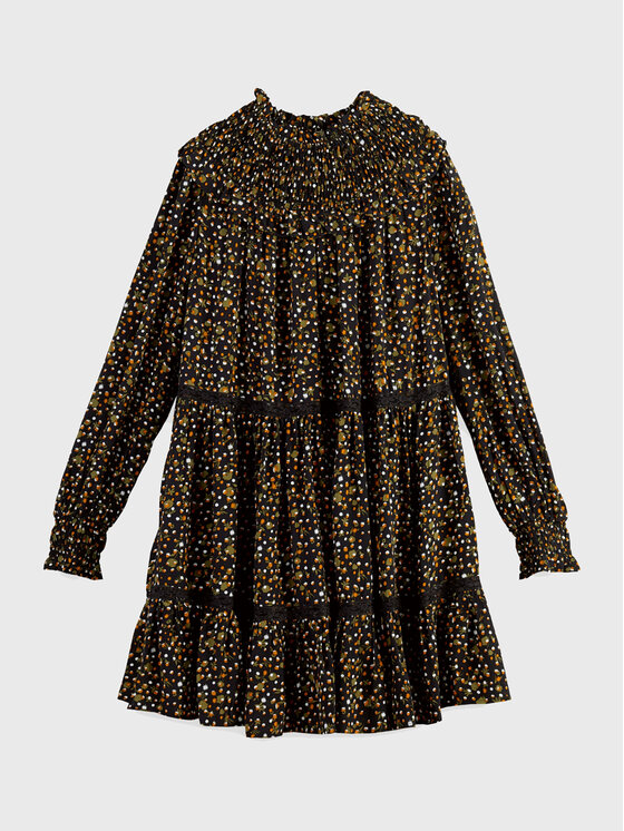 Scotch & Soda Kleid für den Alltag 168914 Schwarz Regular Fit