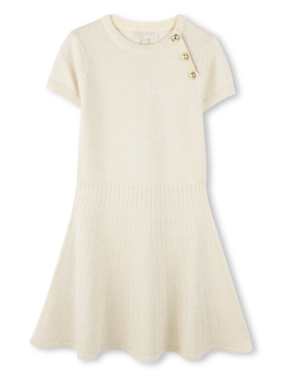 Michael Kors Strickkleid R30296 D Beige Regular Fit