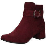 smiling for feet Stiefelette Damen rot rot