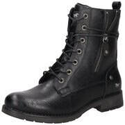 Mustang Schnürstiefelette Damen schwarz schwarz