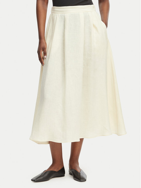 Marella Trapezförmiger Rock Emme by Marella Biada 2615101082 Creme Regular Fit