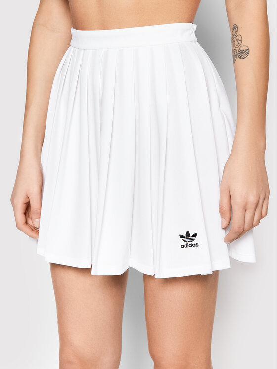 adidas Faltenrock HG6305 Weiß Regular Fit